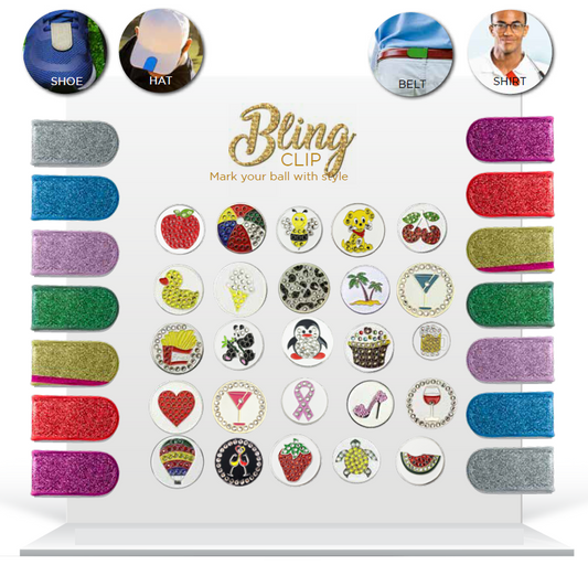 Assorted Bling Clip